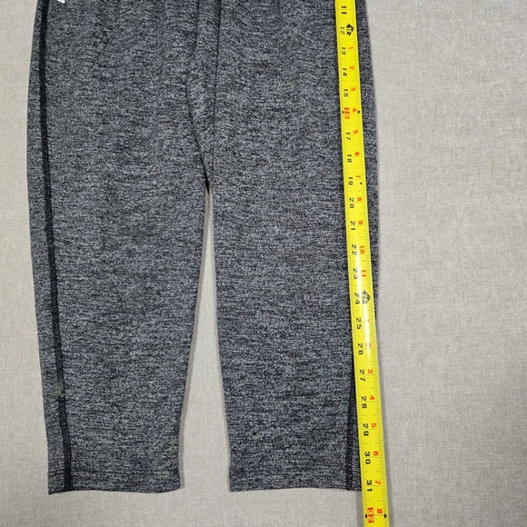 Under Armour Women's Crop Pants HeatGear Loose Fit Jogger Pockets Grey XS - Picture 12 of 12